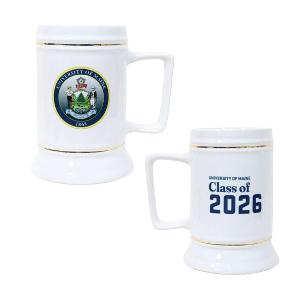 University of Maine Class of 2026 University Seal Stein